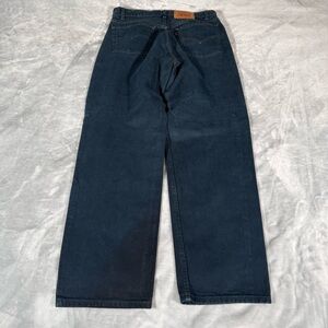 Vintage Levis 554 Straight Fit Jeans Mens 34x32 (Fits 32x31) Made In USA Dyed